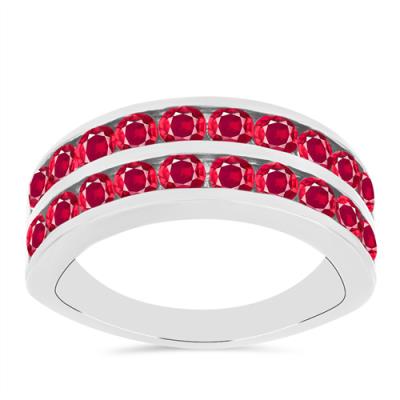 BUY 925 SILVER NATURAL RUBY GEMSTONE RING